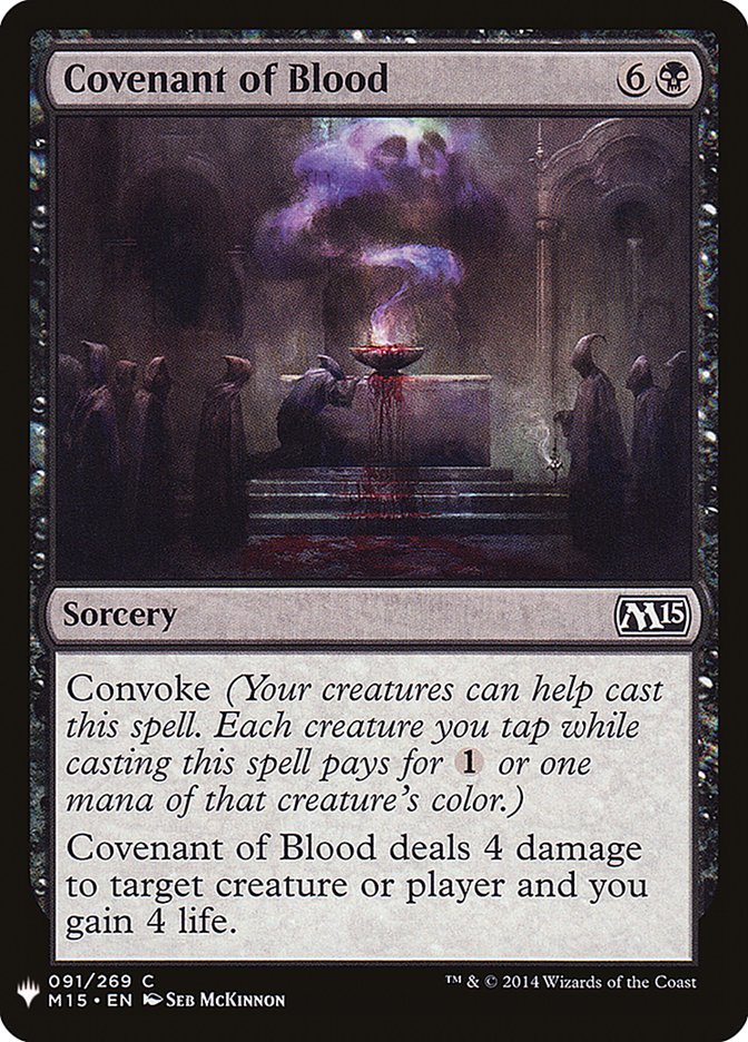 Covenant of Blood [Mystery Booster] | Good Games Morley