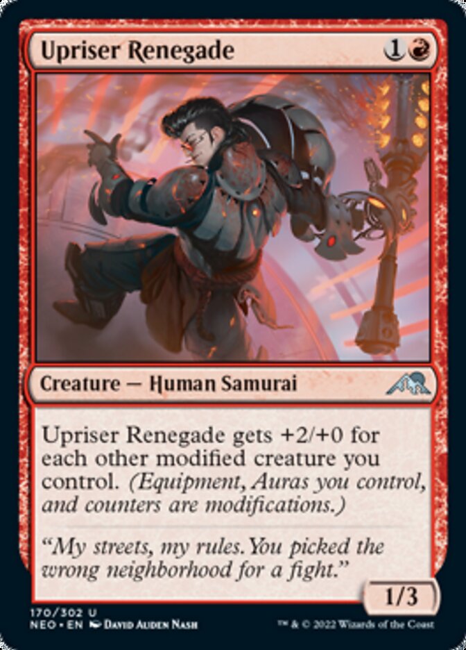 Upriser Renegade [Kamigawa: Neon Dynasty] | Good Games Morley