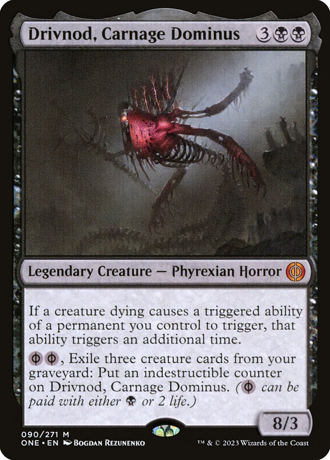 Drivnod, Carnage Dominus 90 (Phyrexia: All Will Be One)  | Good Games Morley