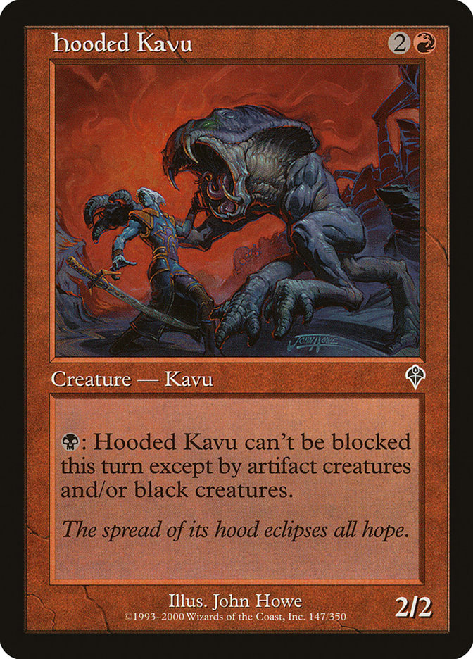 Hooded Kavu 147/350 (Invasion)  | Good Games Morley