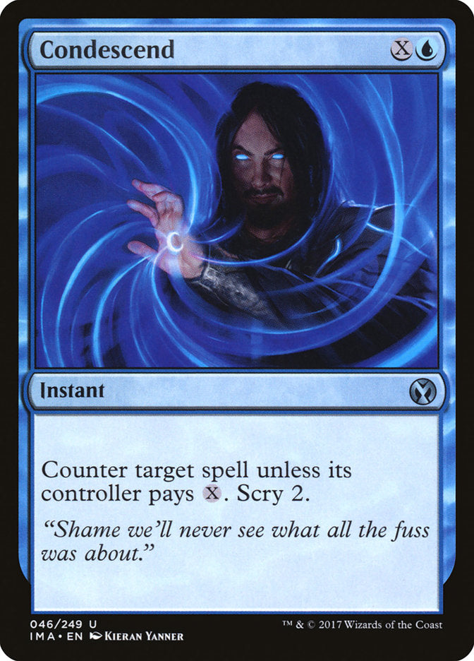 Condescend 46/249 (Iconic Masters)  | Good Games Morley