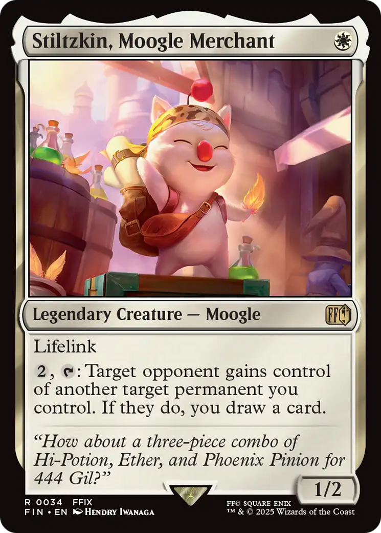 Stiltzkin, Moogle Merchant [FINAL FANTASY] | Good Games Morley
