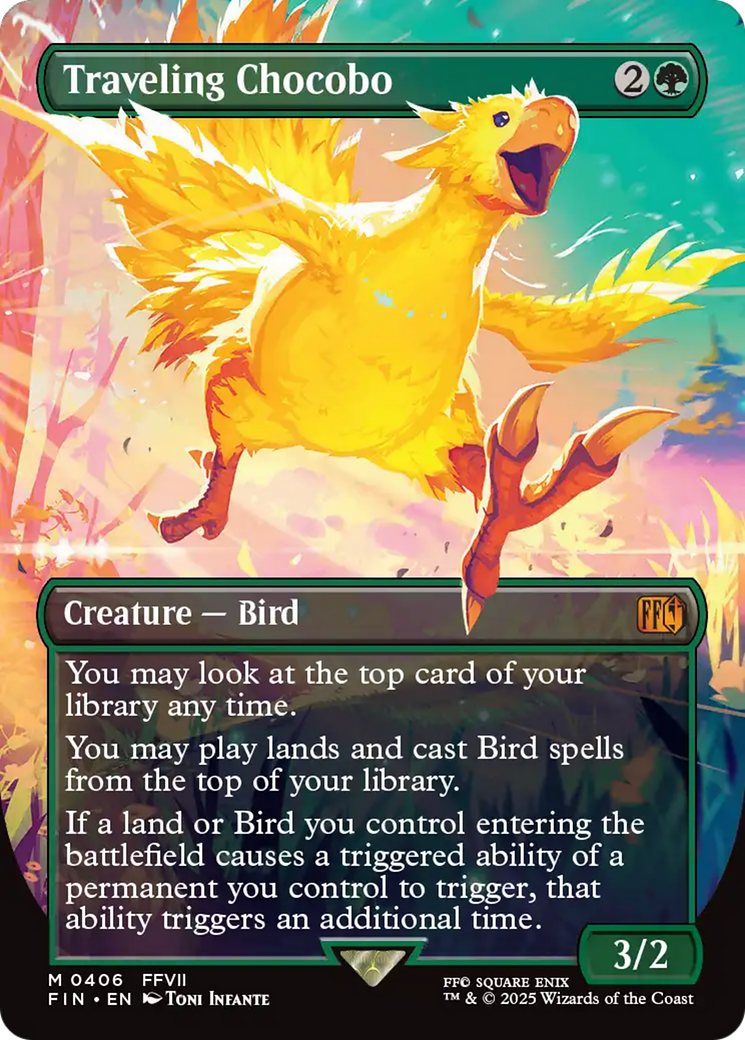 Traveling Chocobo (Borderless) [FINAL FANTASY] | Good Games Morley