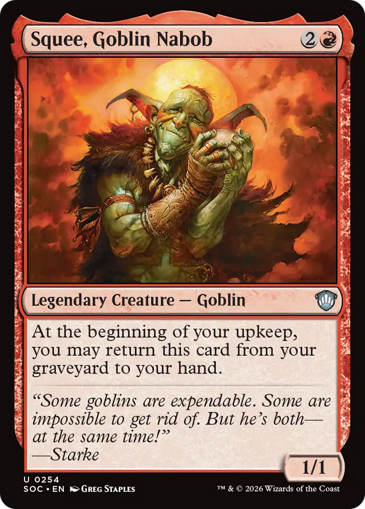 Squee, Goblin Nabob [Secrets of Strixhaven Commander] | Good Games Morley