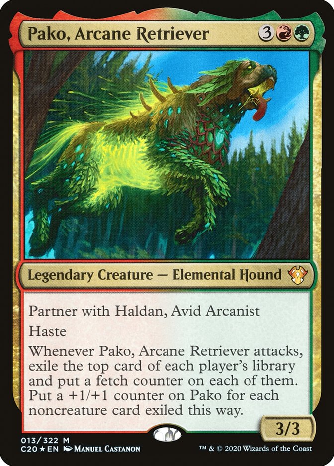 Pako Arcane Retriever 13 (Commander 2020)  - Foil | Good Games Morley