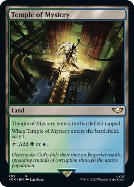 Temple of Mystery 299/617 (Universes Beyond: Warhammer 40,000)  | Good Games Morley