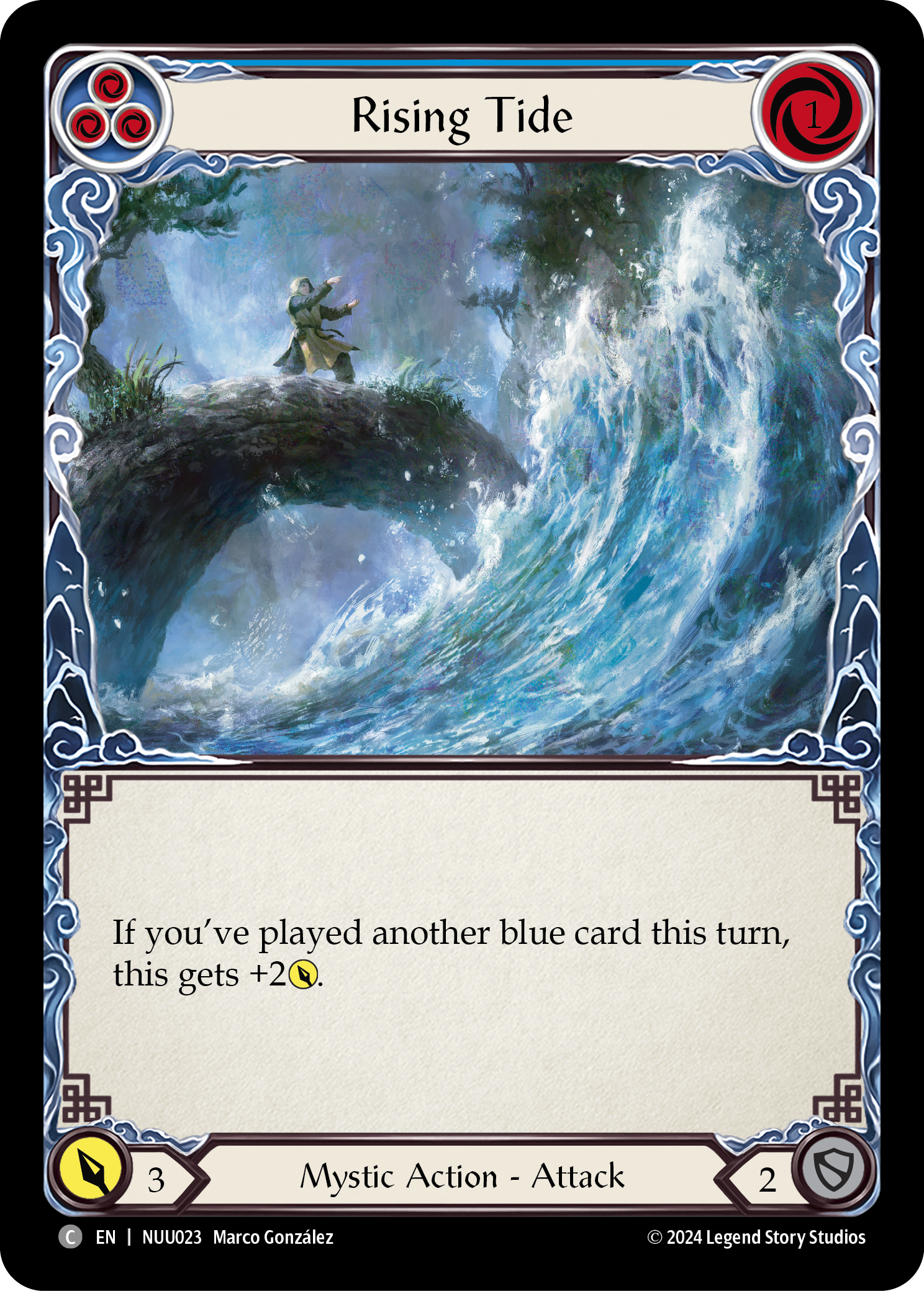 Rising Tide [NUU023] (Part the Mistveil Nuu Blitz Deck) | Good Games Morley
