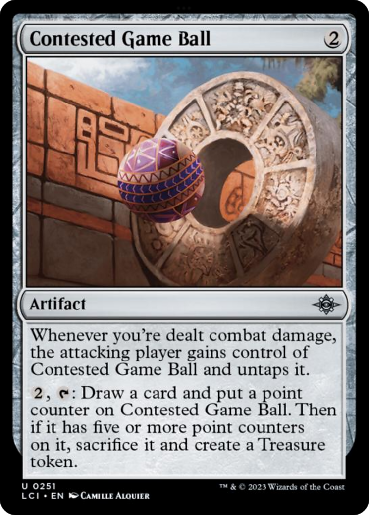 Contested Game Ball [The Lost Caverns of Ixalan] | Good Games Morley