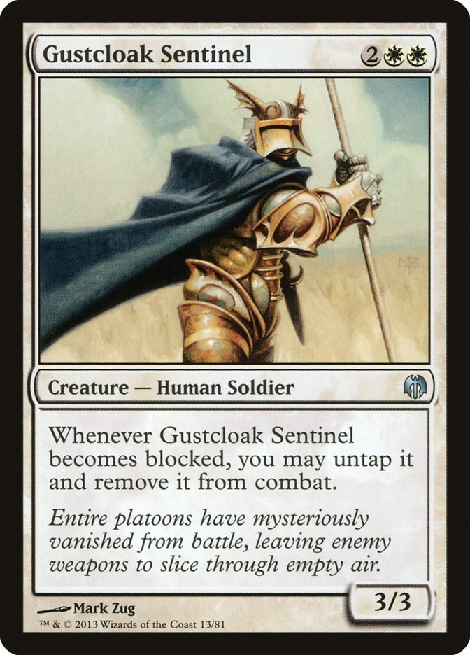 Gustcloak Sentinel [Duel Decks: Heroes vs. Monsters] | Good Games Morley