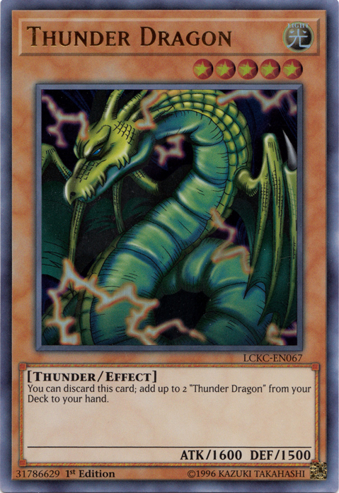 Thunder Dragon [LCKC-EN067] Ultra Rare | Good Games Morley