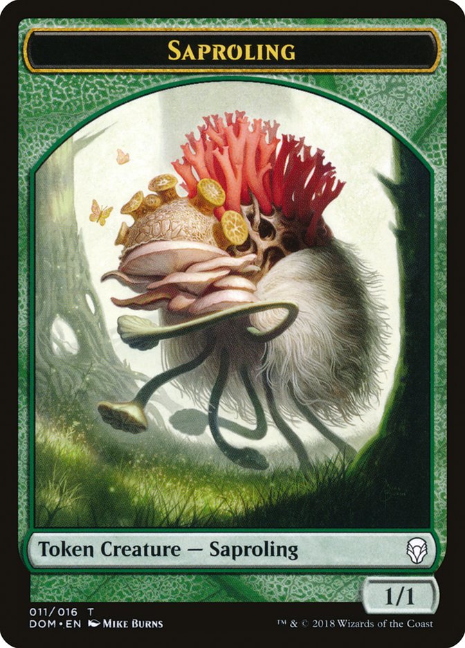 Saproling Token (011/016) [Dominaria Tokens] | Good Games Morley