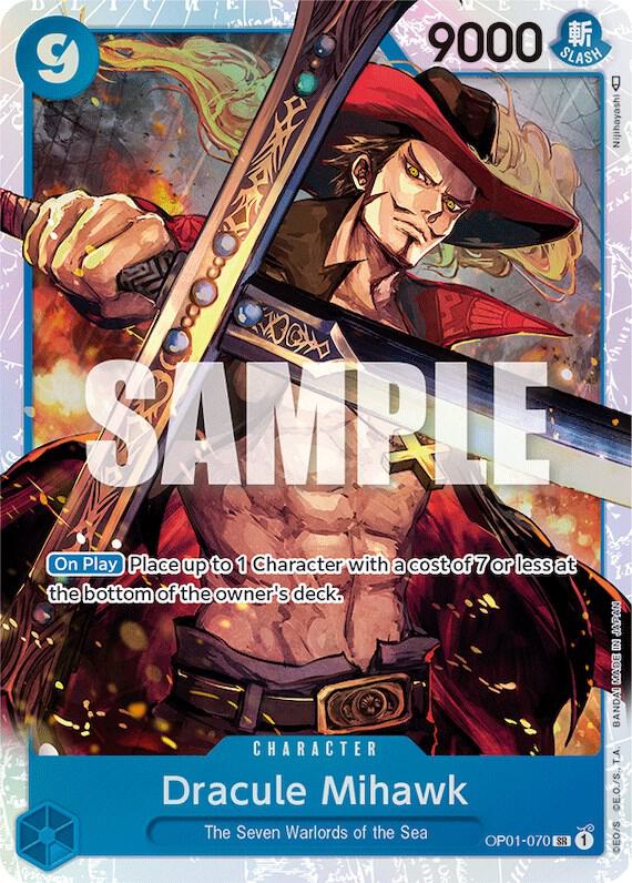 Dracule Mihawk OP01-070 (Romance Dawn)  - Foil | Good Games Morley