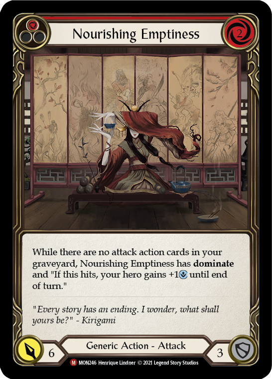 Nourishing Emptiness [MON246-RF] (Monarch)  1st Edition Rainbow Foil | Good Games Morley