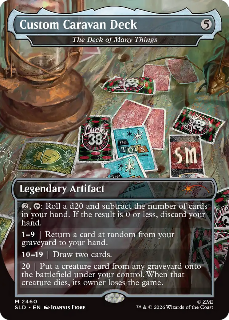 Custom Caravan Deck - The Deck of Many Things [Secret Lair Drop Series] | Good Games Morley