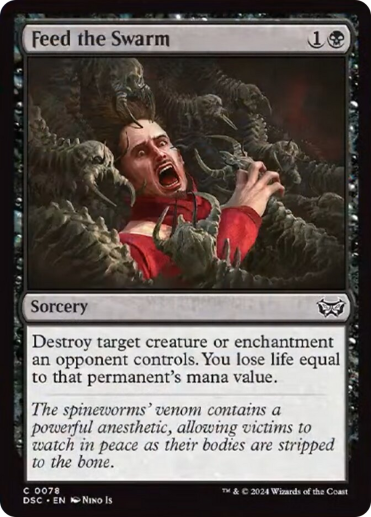 Feed the Swarm [Duskmourn: House of Horror Commander] | Good Games Morley