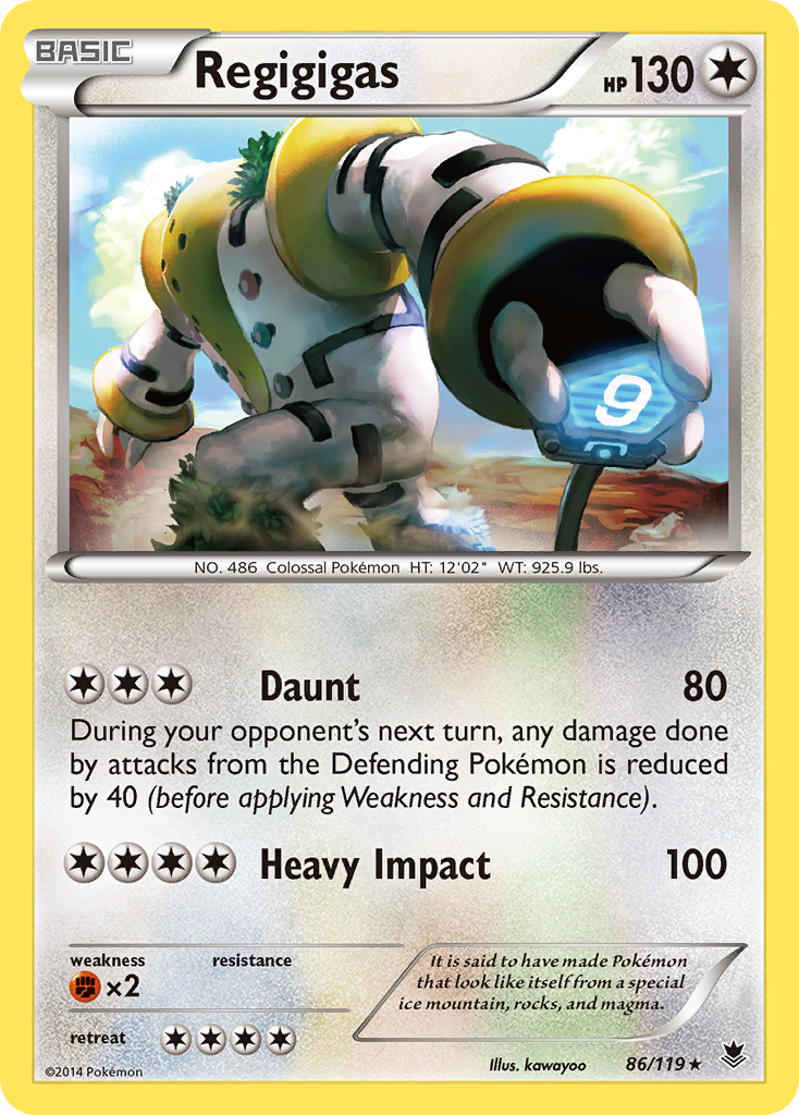 Regigigas (86/119) [XY: Phantom Forces] | Good Games Morley