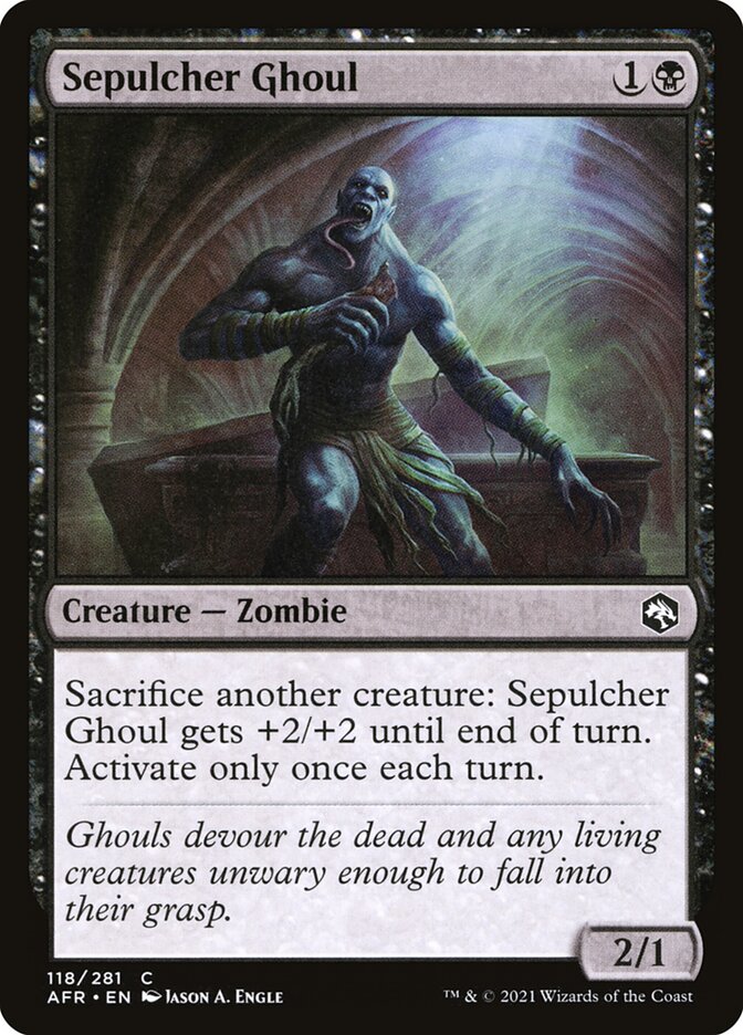 Sepulcher Ghoul 118 (Adventures in the Forgotten Realms)  - Foil | Good Games Morley