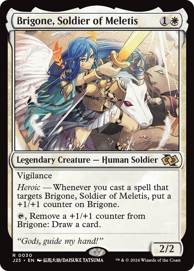 Brigone, Soldier of Meletis (Anime) [Foundations Jumpstart] | Good Games Morley