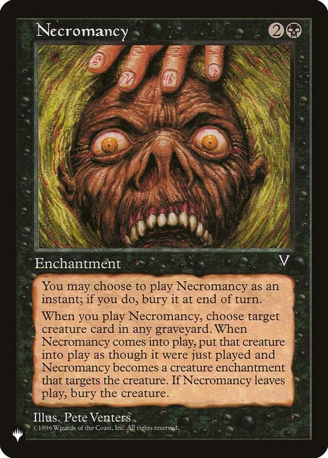 Necromancy VIS-64/5075 (The List Reprints)  | Good Games Morley