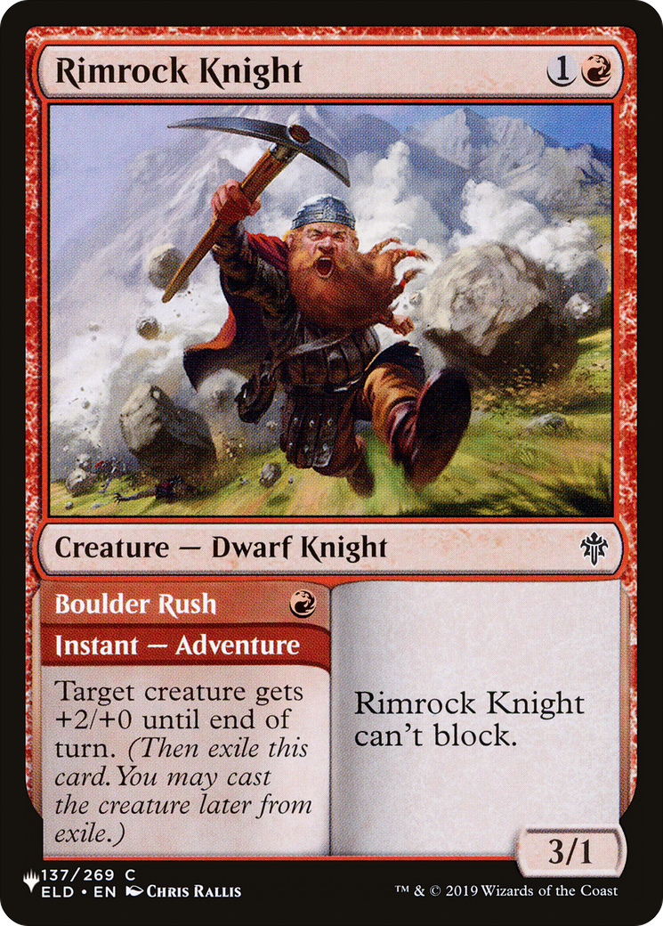 Rimrock Knight [The List] | Good Games Morley
