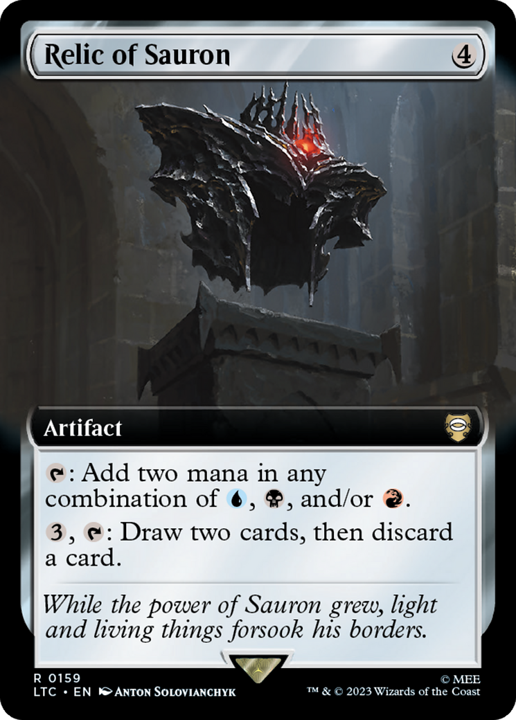 Relic of Sauron (Extended Art) [The Lord of the Rings: Tales of Middle-Earth Commander] | Good Games Morley
