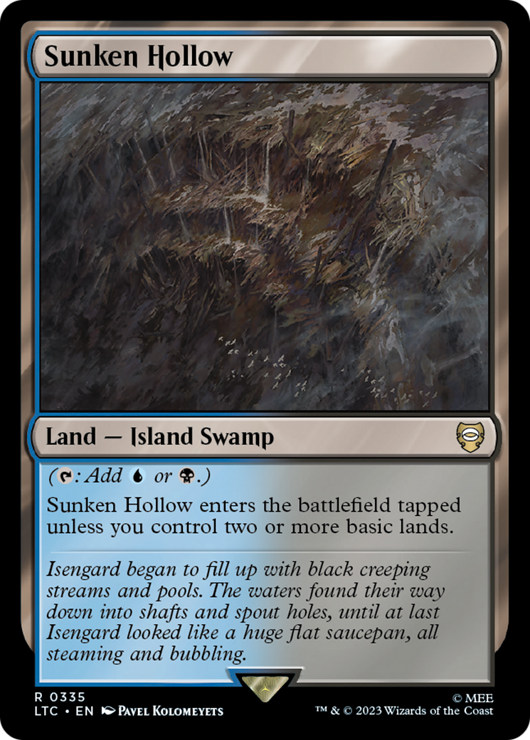 Sunken Hollow [The Lord of the Rings: Tales of Middle-Earth Commander] | Good Games Morley