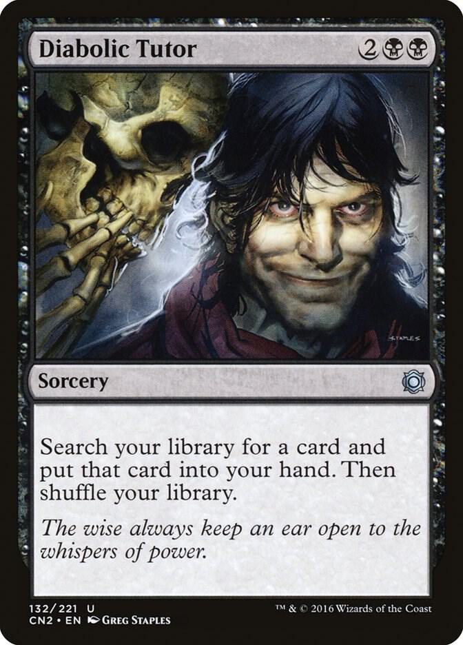 Diabolic Tutor 132/221 (Conspiracy: Take the Crown)  | Good Games Morley