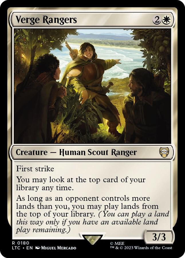 Verge Rangers 180/347 (Commander: The Lord of the Rings: Tales of Middle-earth)  | Good Games Morley