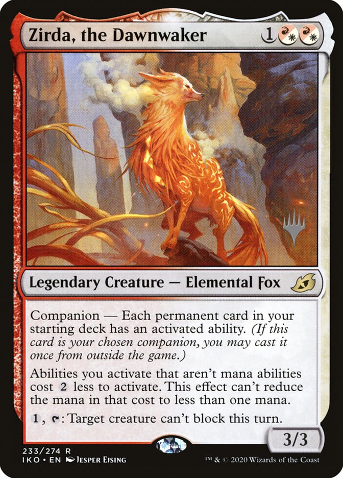Zirda, the Dawnwaker (Promo Pack) [Ikoria: Lair of Behemoths Promos] | Good Games Morley