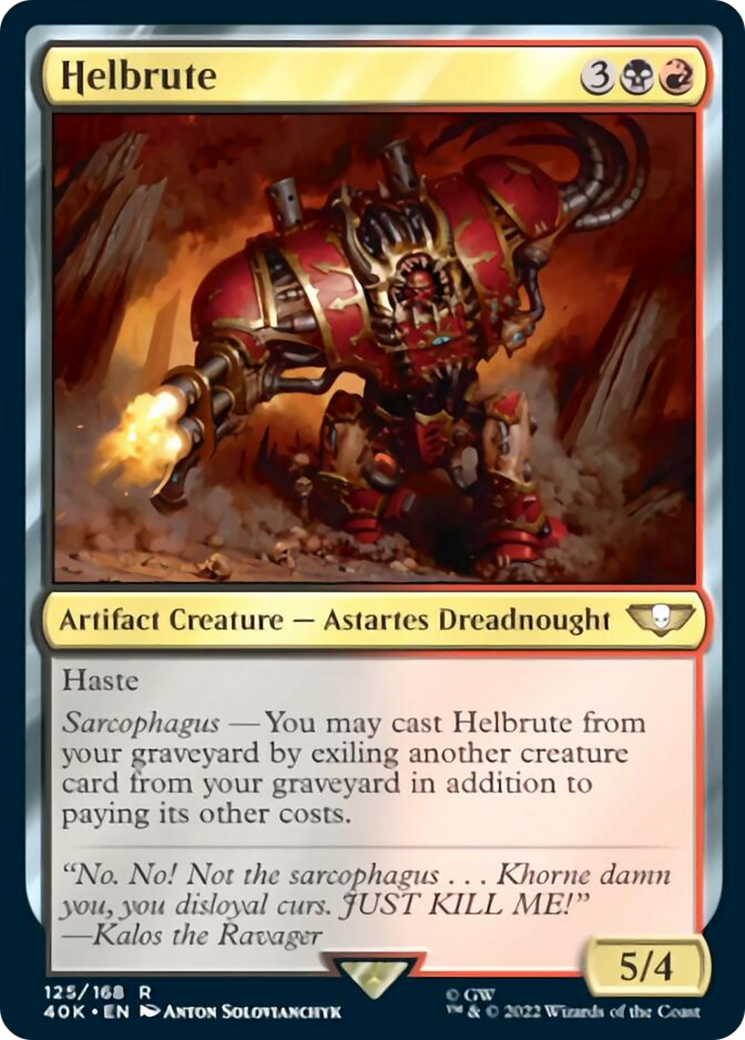 Helbrute (Surge Foil) [Warhammer 40,000] | Good Games Morley