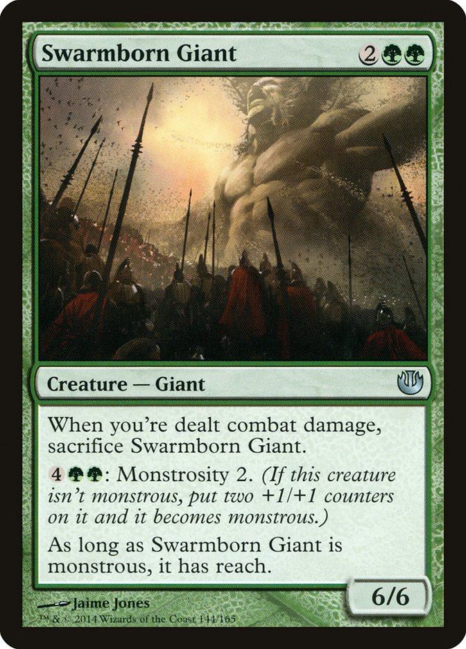 Swarmborn Giant 144/165 (Journey Into Nyx)  | Good Games Morley