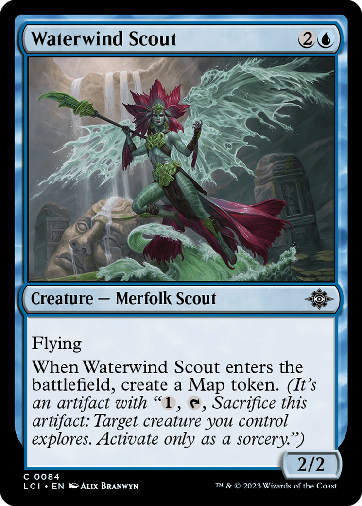Waterwind Scout [The Lost Caverns of Ixalan] | Good Games Morley