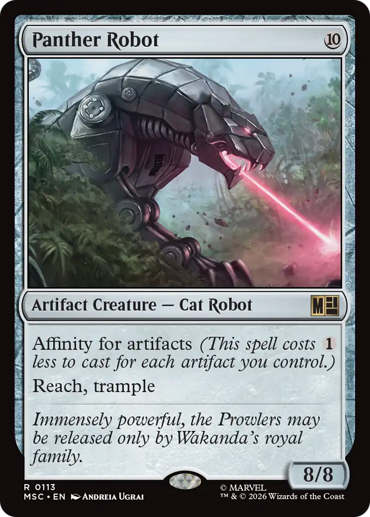 Panther Robot [Marvel Super Heroes Commander] | Good Games Morley