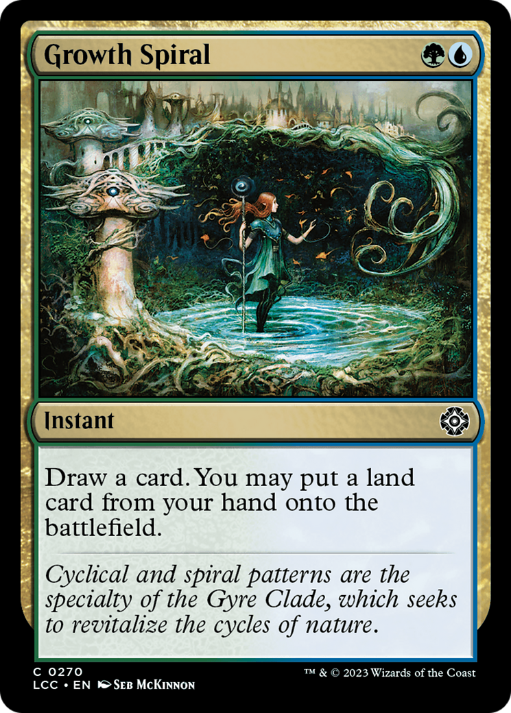 Growth Spiral [The Lost Caverns of Ixalan Commander] | Good Games Morley