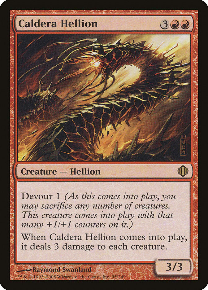 Caldera Hellion 95/249 (Shards of Alara)  | Good Games Morley