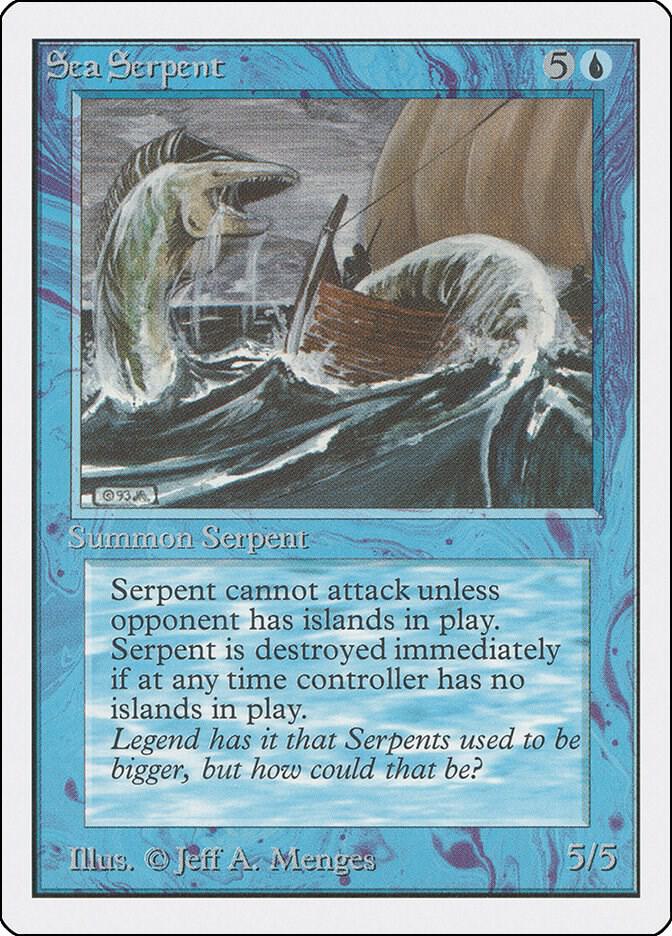 Sea Serpent 77/302 (Unlimited Edition)  | Good Games Morley