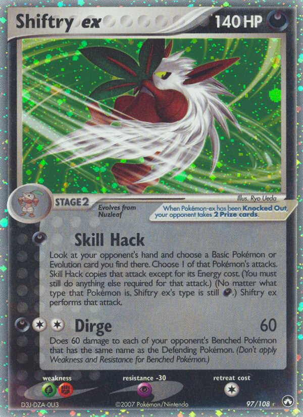 Shiftry ex (97/108) [EX: Power Keepers] | Good Games Morley