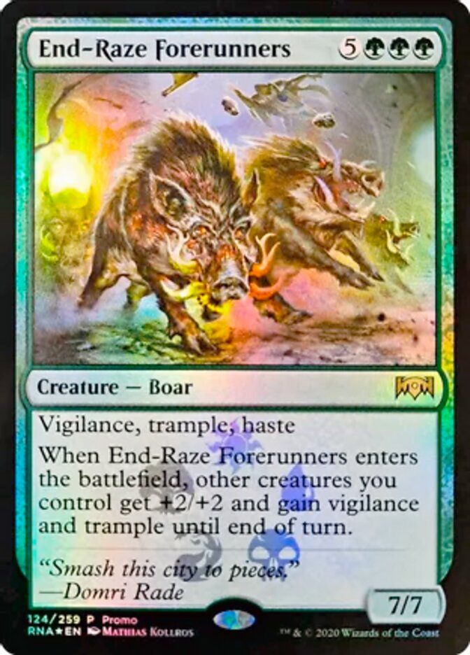 End-Raze Forerunners [Ravnica Allegiance Promos] | Good Games Morley