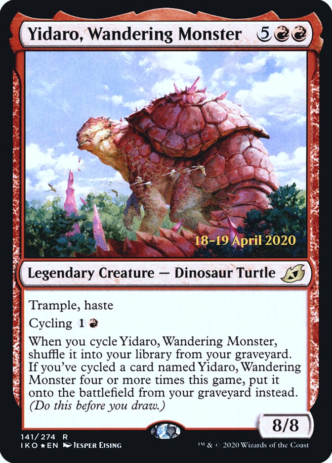 Yidaro, Wandering Monster [Ikoria: Lair of Behemoths Prerelease Promos] | Good Games Morley