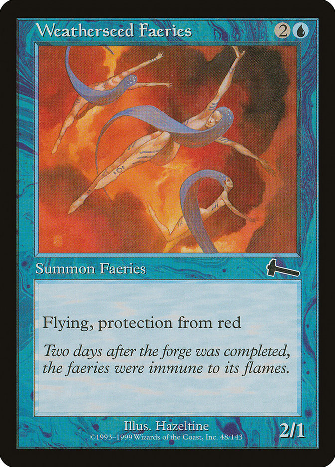 Weatherseed Faeries 48/143 (Urza's Legacy)  - Foil | Good Games Morley