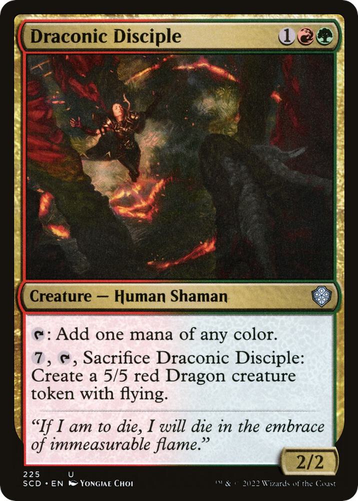 Draconic Disciple 225/352 (Starter Commander Decks)  | Good Games Morley