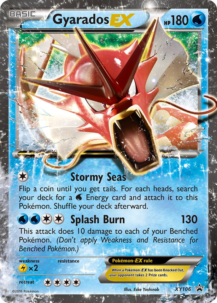 Gyarados EX (XY106) [XY: Black Star Promos] | Good Games Morley