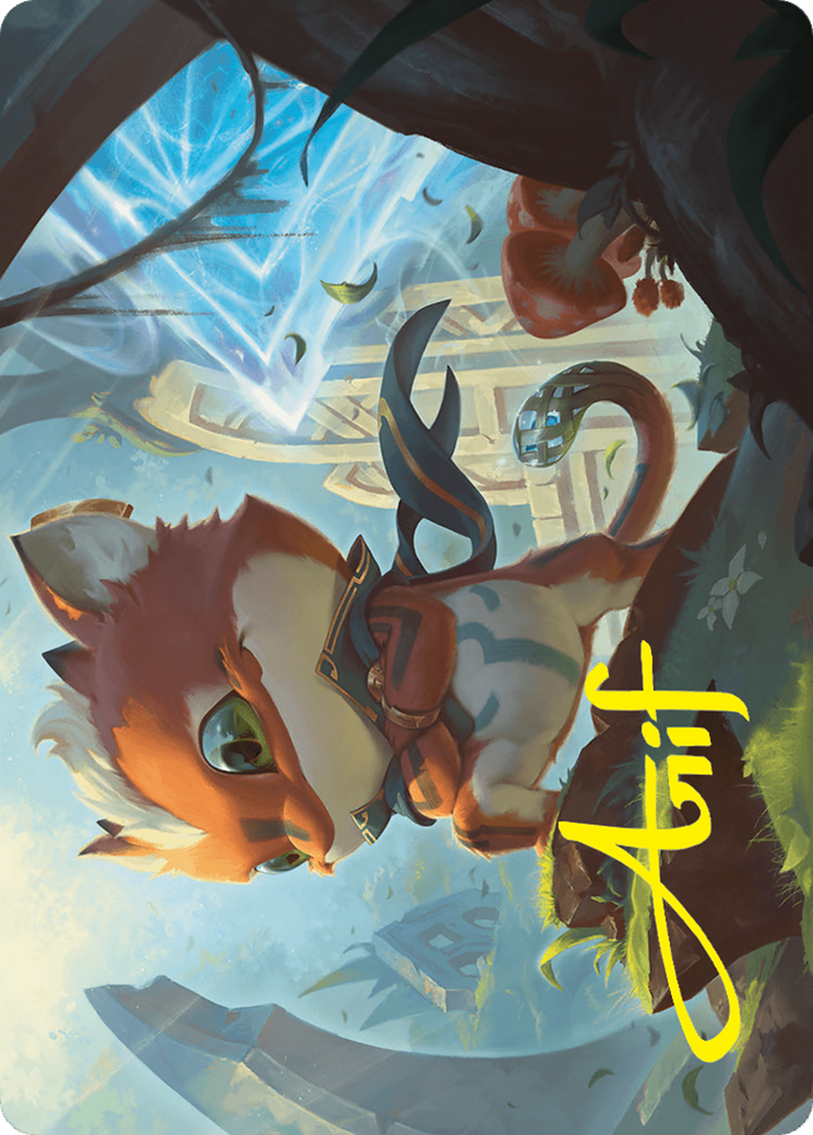 Loot, Exuberant Explorer Art Card (12/54) (Gold-Stamped Signature) [Foundations Art Series] | Good Games Morley
