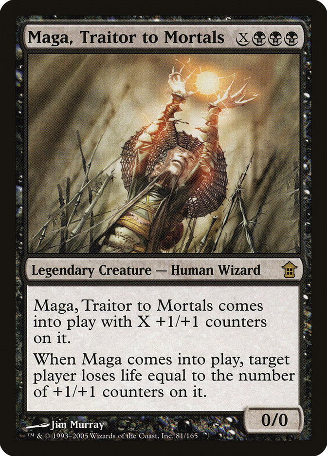 Maga, Traitor to Mortals [Saviors of Kamigawa] | Good Games Morley