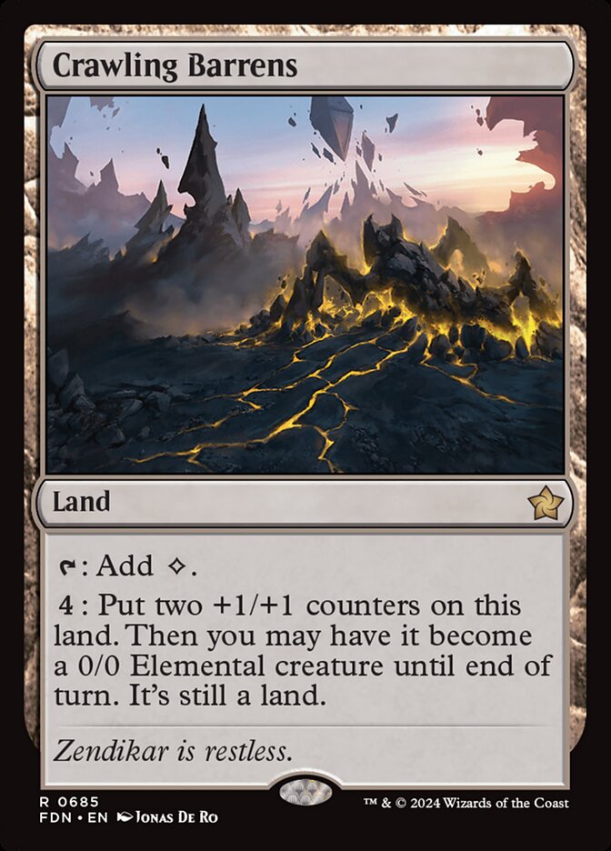 Crawling Barrens 685/291 (Foundations)  | Good Games Morley