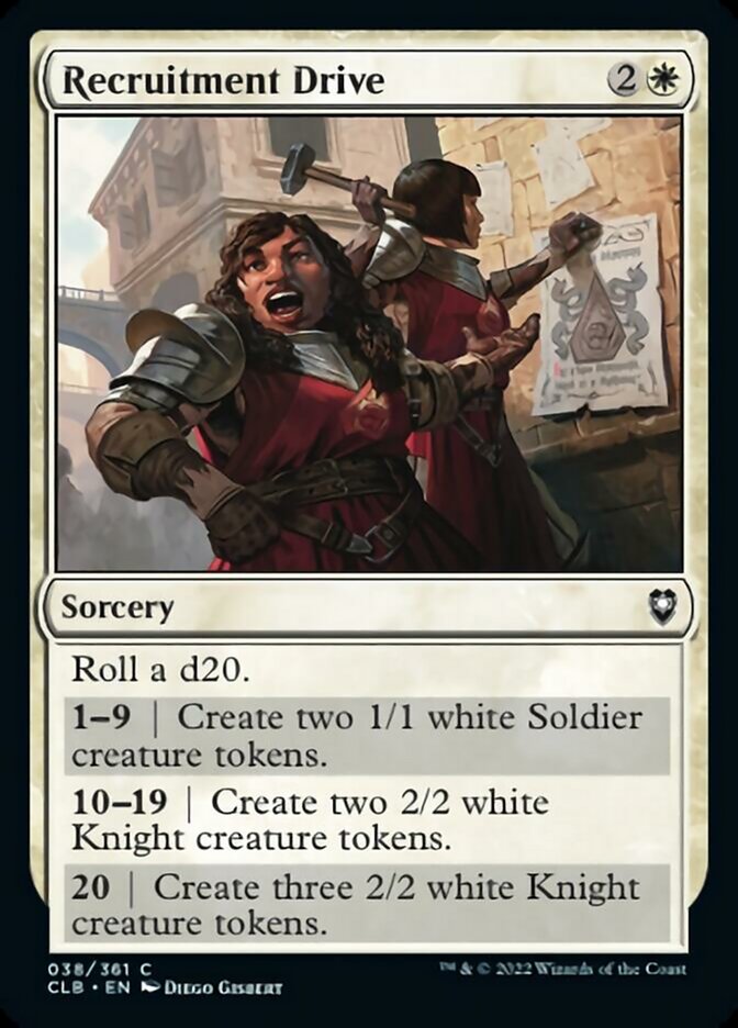 Recruitment Drive [Commander Legends: Battle for Baldur's Gate] | Good Games Morley