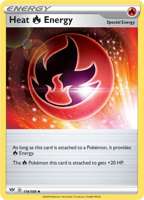 Heat Energy 174/189 (SWSH03: Darkness Ablaze)  | Good Games Morley