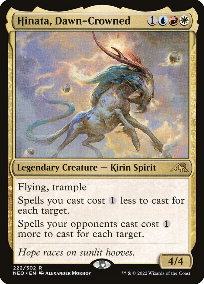 Hinata, Dawn-Crowned 222/302 (Kamigawa: Neon Dynasty)  | Good Games Morley