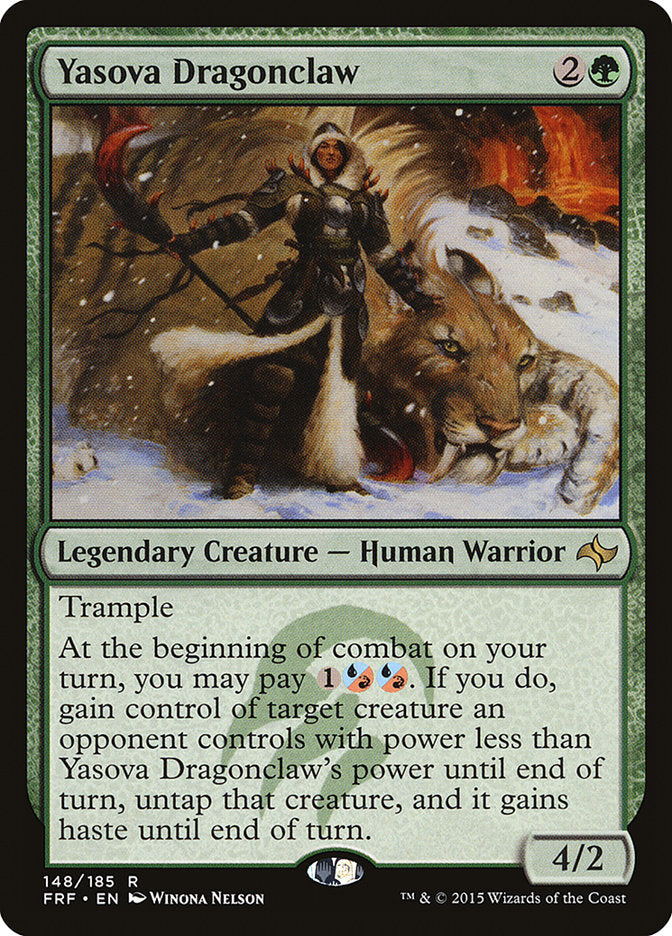 Yasova Dragonclaw 148/185 (Fate Reforged)  - Foil | Good Games Morley