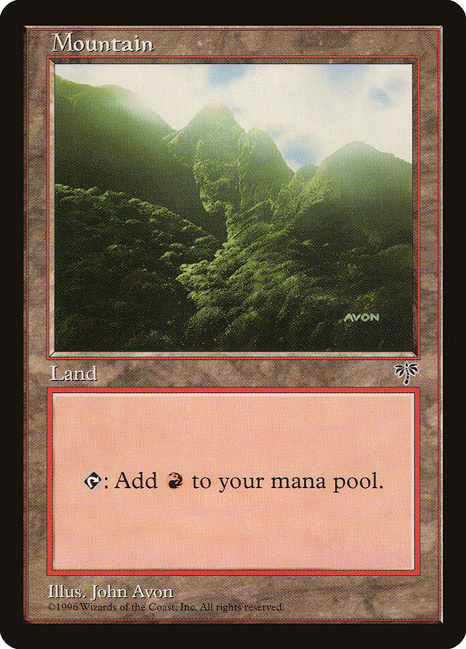 Mountain (Green Signature) [Mirage] | Good Games Morley
